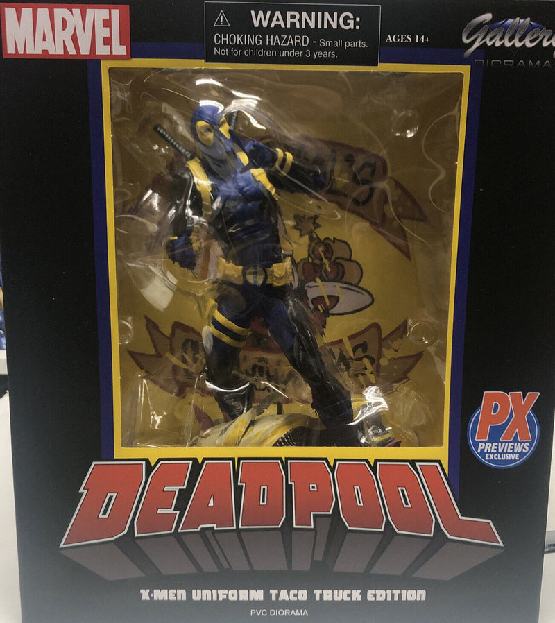 Deadpool X-men Uniform Taco Truck Edition (2022) Diamond Select Toys