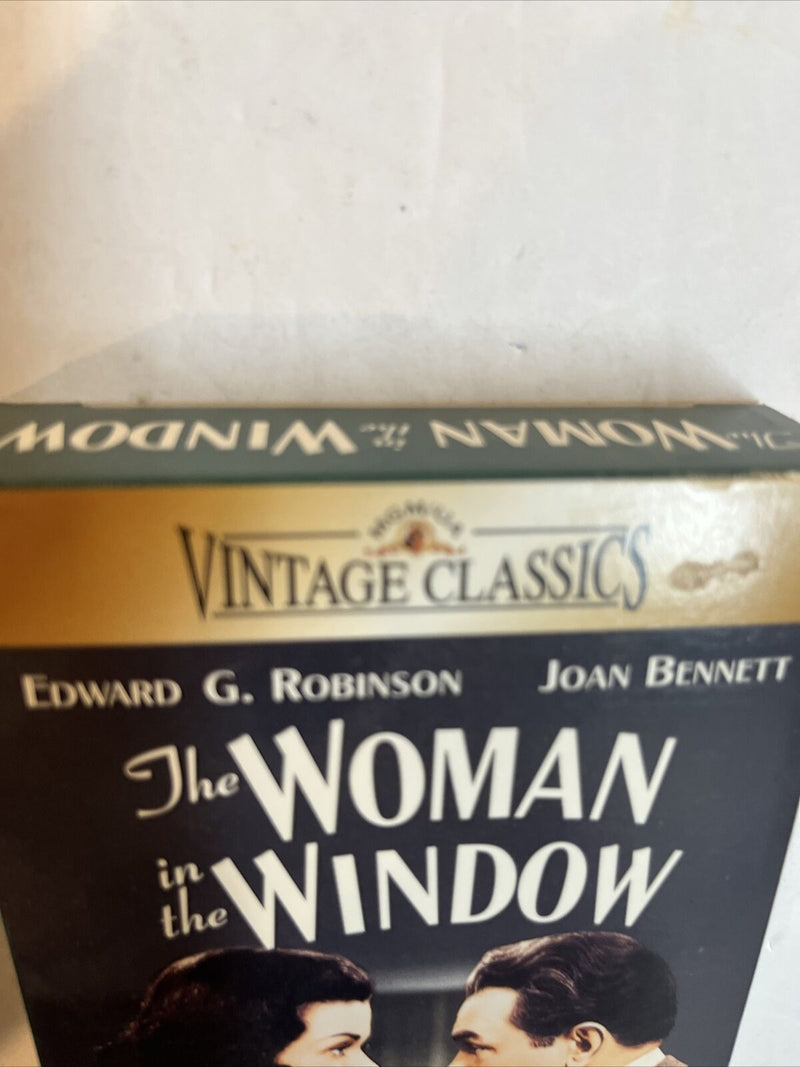 The Woman in the Window (VHS 1996) Edward G. Robinson  • Joan Bennett