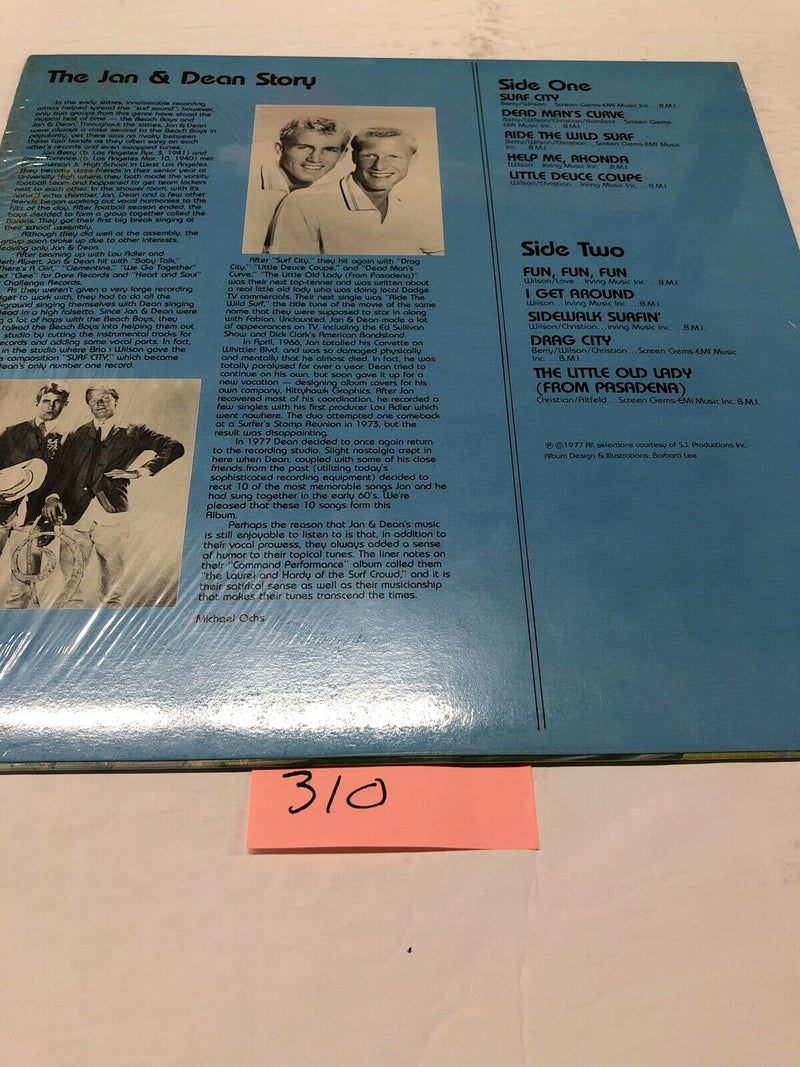 The Jan & Dean Story Vinyl LP Album