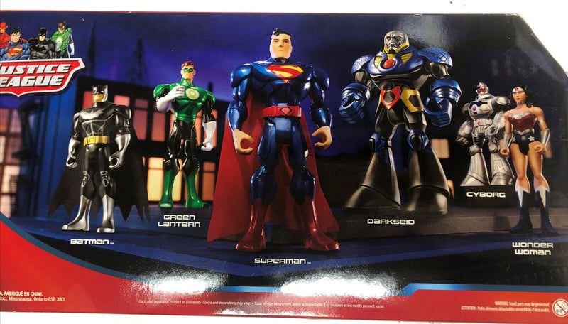 Justice League Heroes Mattel Unite 6 Figure Set