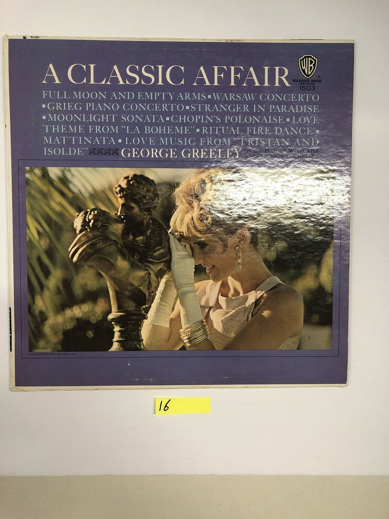 George Creeley A Classic Affair Vinyl LP Album