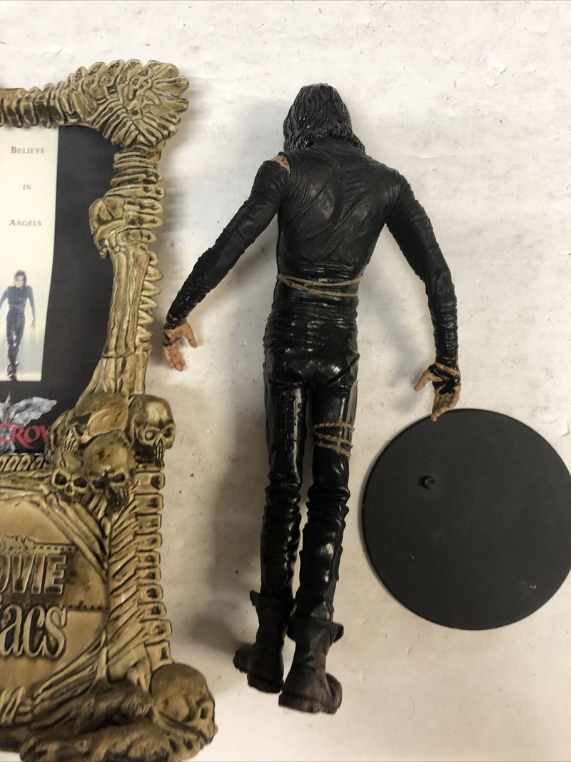 1999 McFarlane Toys Movie Maniacs The Crow ERIC DRAVEN Feature Film Comp Mint