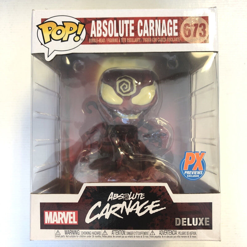 Spider-Man - Absolute Carnage on Headstone Deluxe Pop! Vinyl Figure