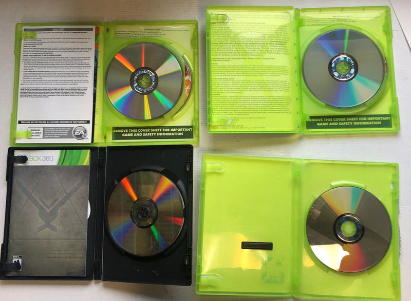 Xbox360 Halo 3,Halo Reach,halo4, Halo4 Not For Individual Sale bundle(1999-2012)
