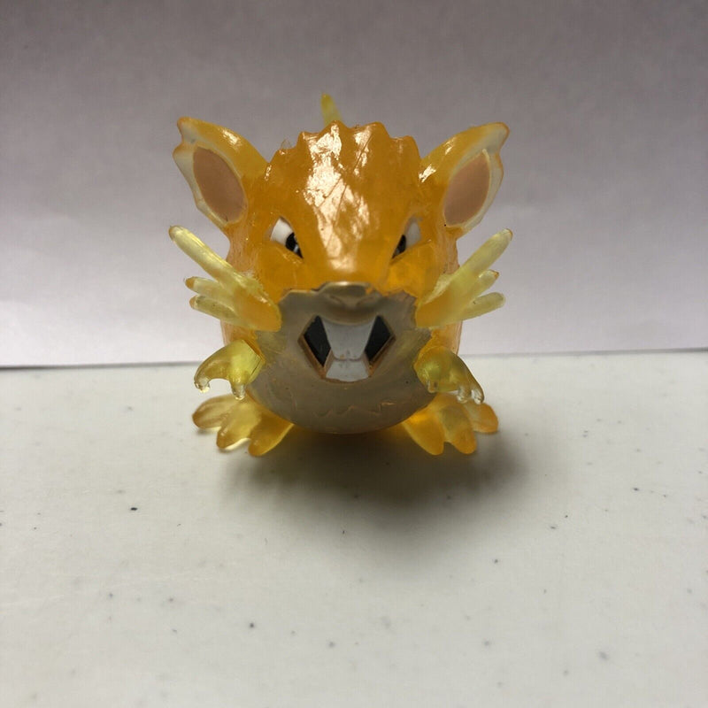 TOMY CGTSJ 1.5" Raticate Pokemon Translucent Mini PVC Figure