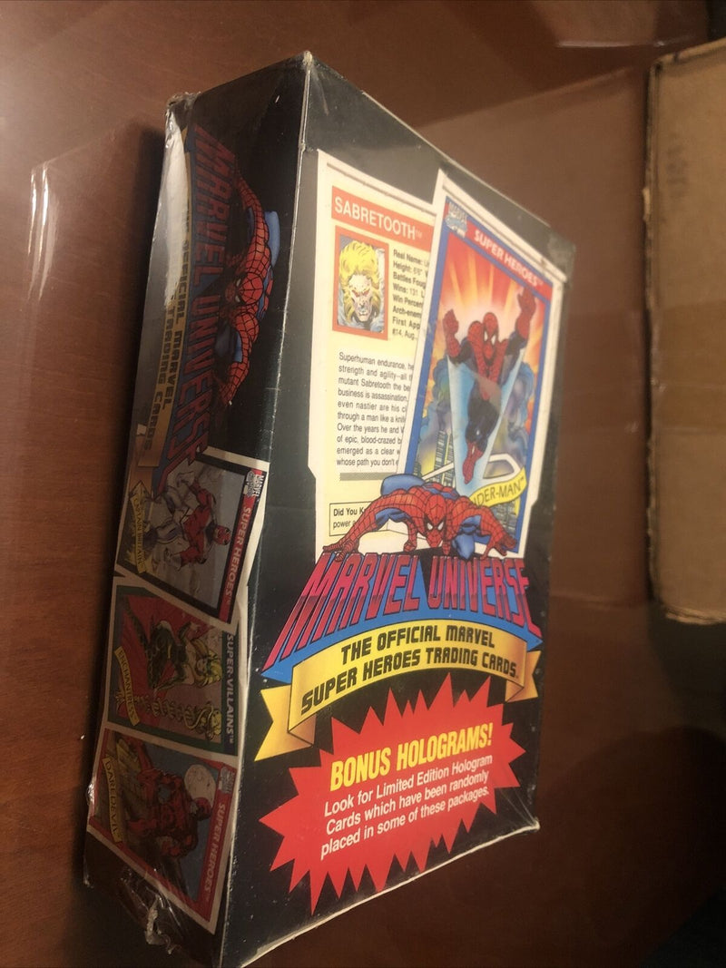 1990 Impel Marvel Universe Series 1 Trading Cards  | Factory Sealed Box!