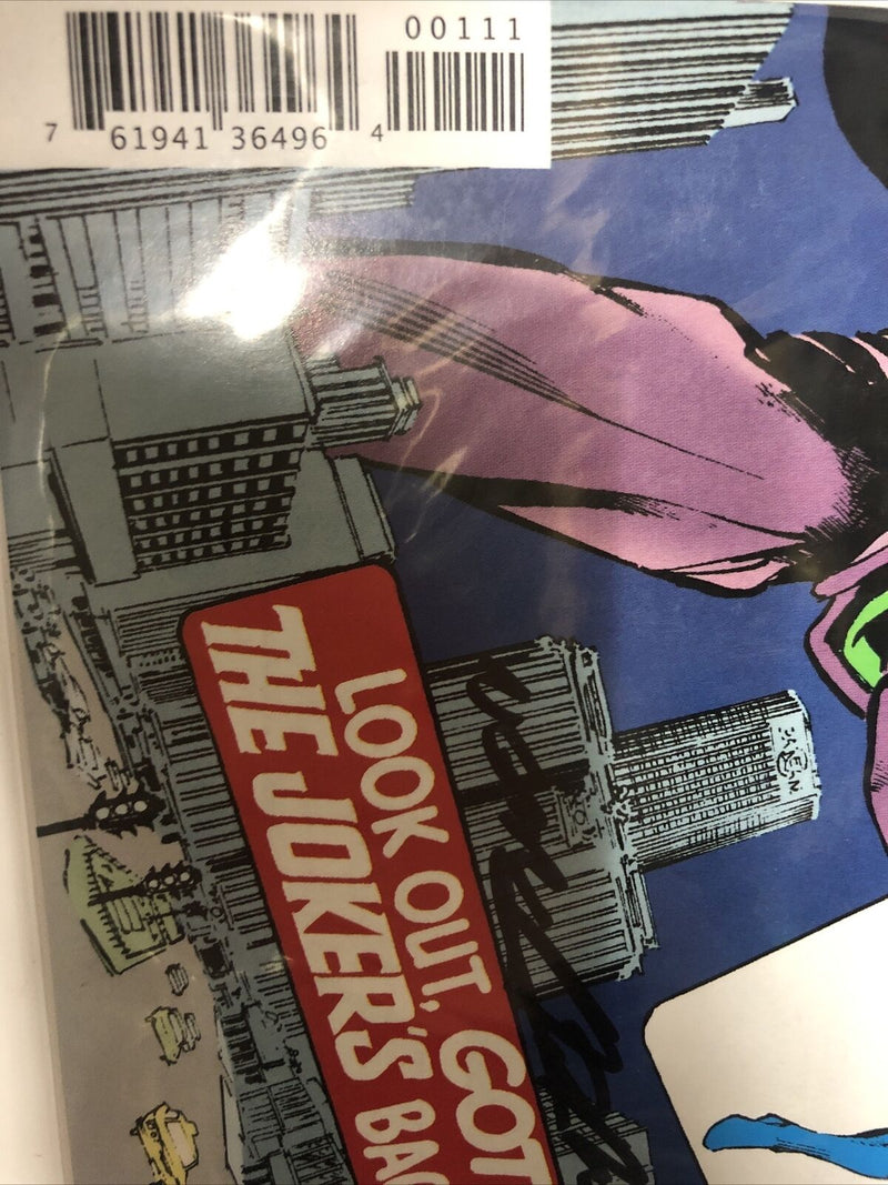 Batman • DC Comics • Signed Neal Adams • VF / NM • The Joker’s Back In Town