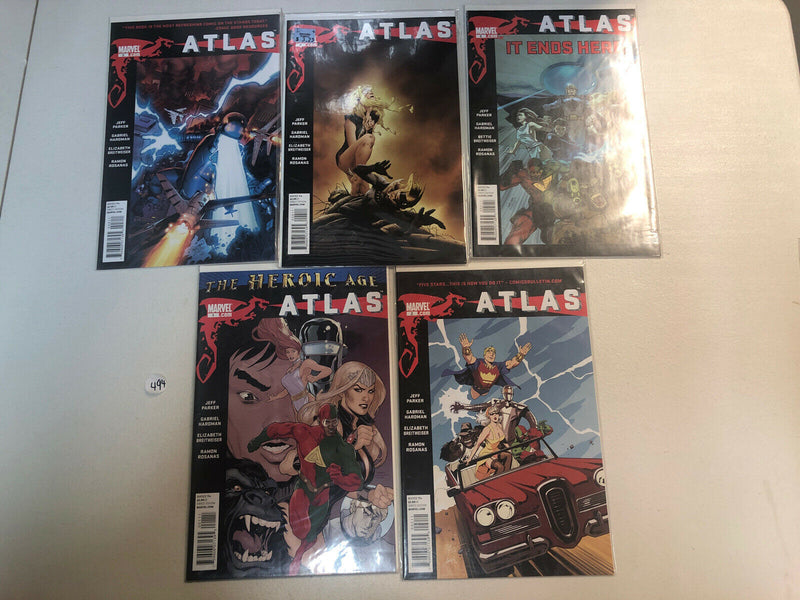 Atlas (2011) #1 2 3 4 5 1-5 (VF/NM) Complete Set Terry Dodson cover of #1