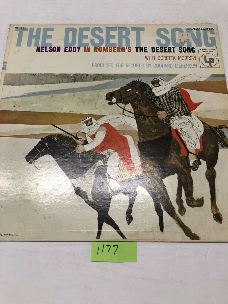 Nelson Eddy In Romberg’s The Desert Song Vinyl LP Album