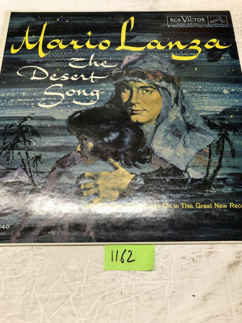 Mario  Lanza The Desert Song Vinyl LP Album