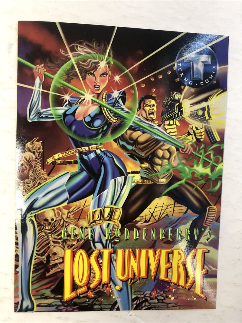 Gene Roddenberry’s Lost Universe Oversized Promo Card (1995) Tekno Comix