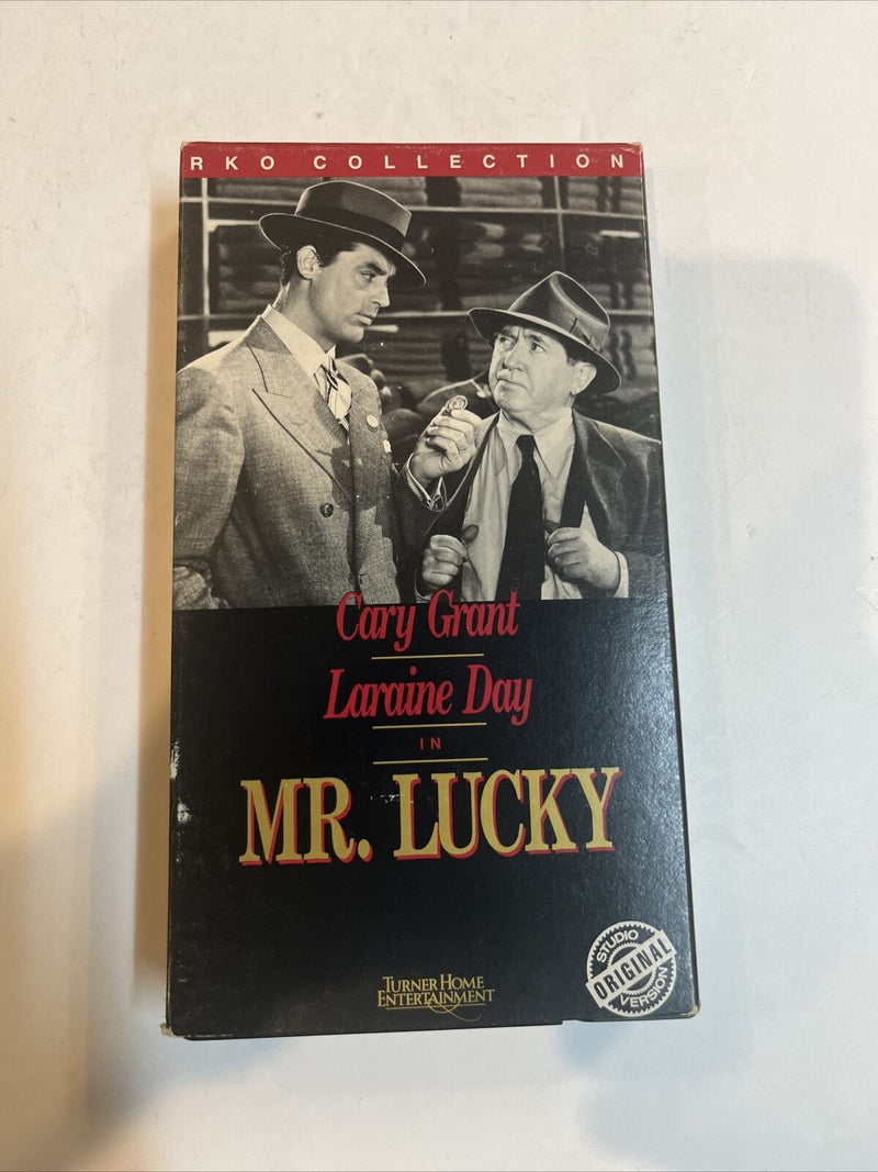 Mister Lucky (VHS 1989) Gary Grant • Laraine Day | RKO Collection