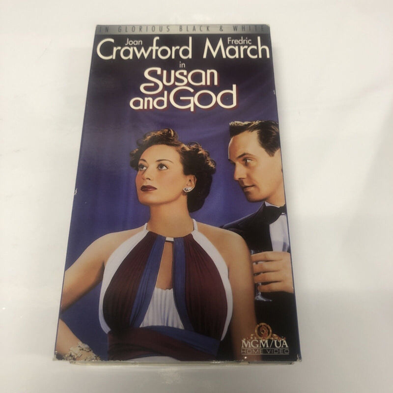 Susan and God (1992) VHS • Joan Crawford • Fredric March • MGM/UA Home Video