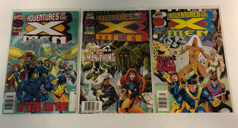 Adventures Of The X-Men(1996)#1-12 VF/NM Missing # 9 Complete Set ~ Marvel Comic