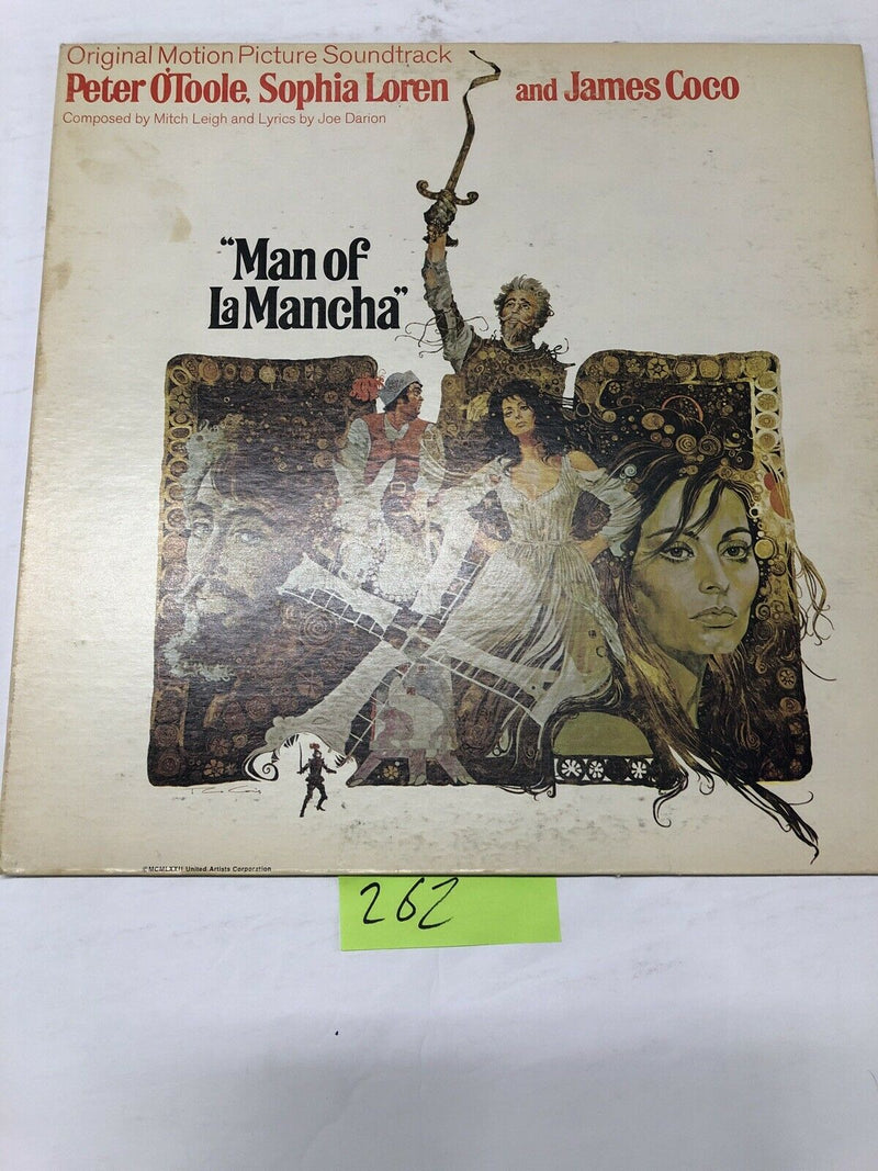Man Of La Mancha Original Motion Picture  soundtrack Vinyl  LP Album