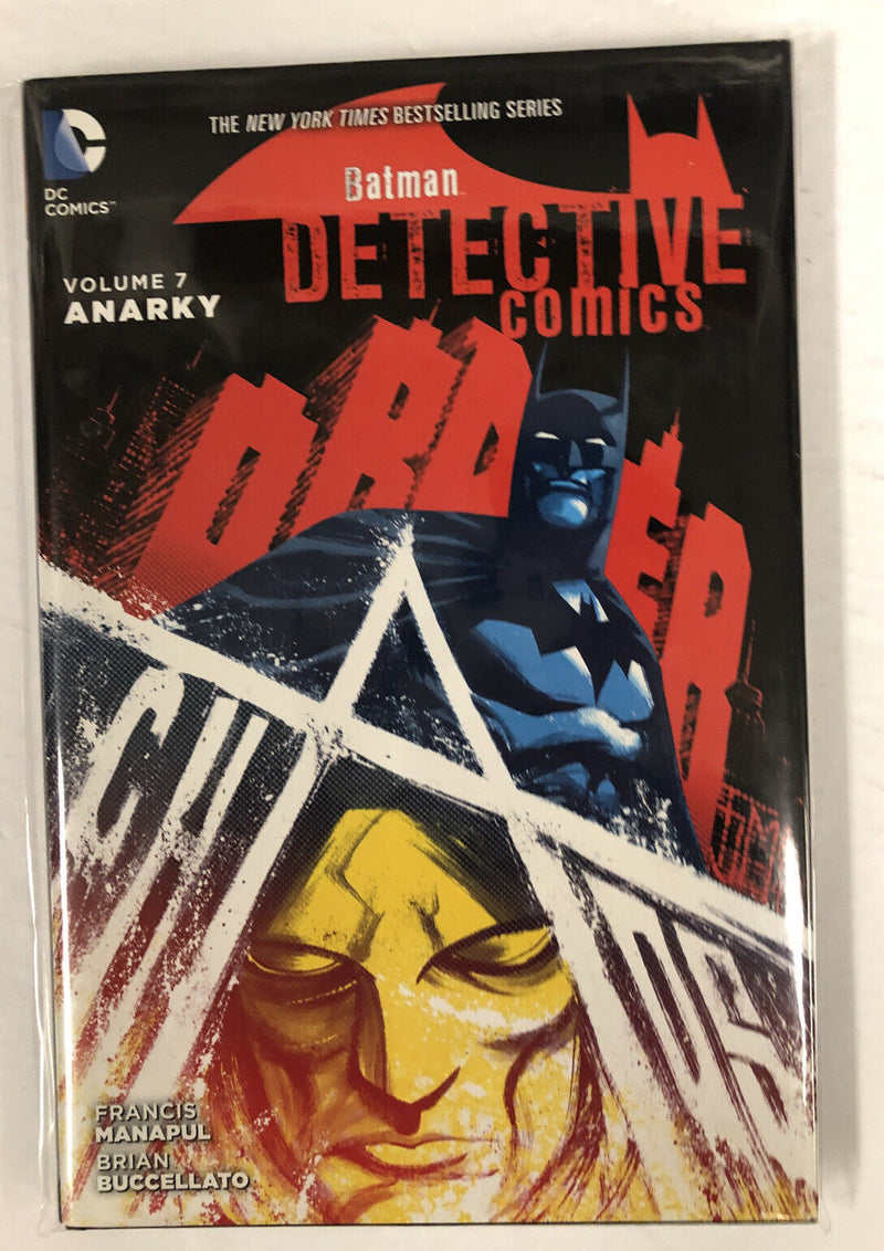 Batman Detective Comics Vol 7: Anarky HC Hardcover (2016) Manapul