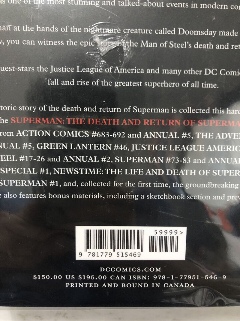 Death And Return Of Superman Omnibus HC (2022) New Printing