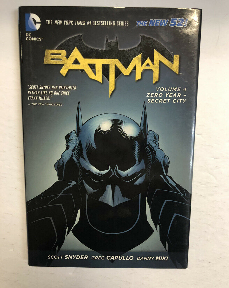 Batman Vol.4: Zero Year-Secret City | Hardcover HC (2014)(NM) Scott Snyder