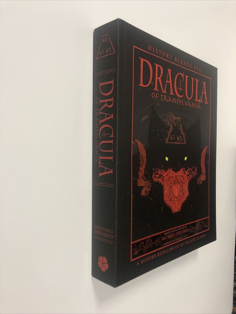 Dracula of Transylvania (2021) TPB Clover Press Ricardo Delgado•Donald F.Gult