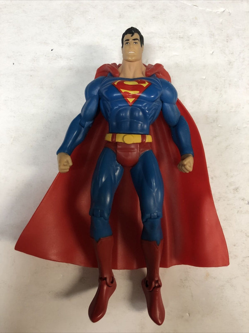 Superman 2003 Mattel 6" DC Superheroes Justice League Batman Comic Complete Mint