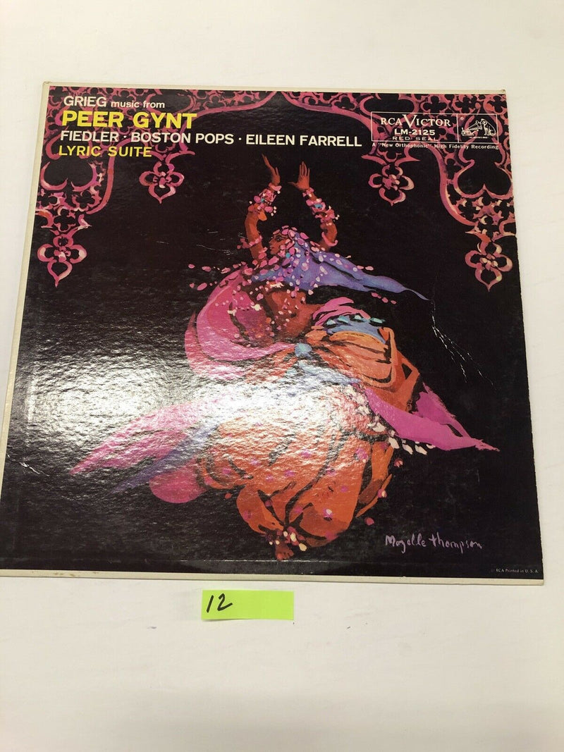 Grieg Music From Peer Gynt Vinyl LP Album