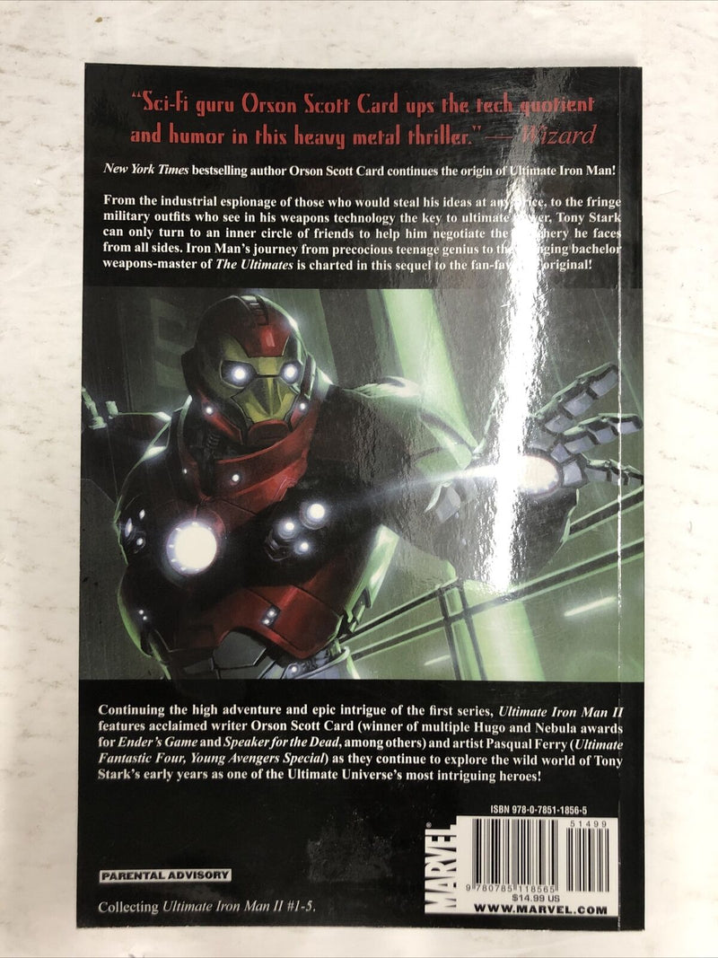 Ultimate Iron Man II By Orson Scott Card (2009) TPB Marvel Comics