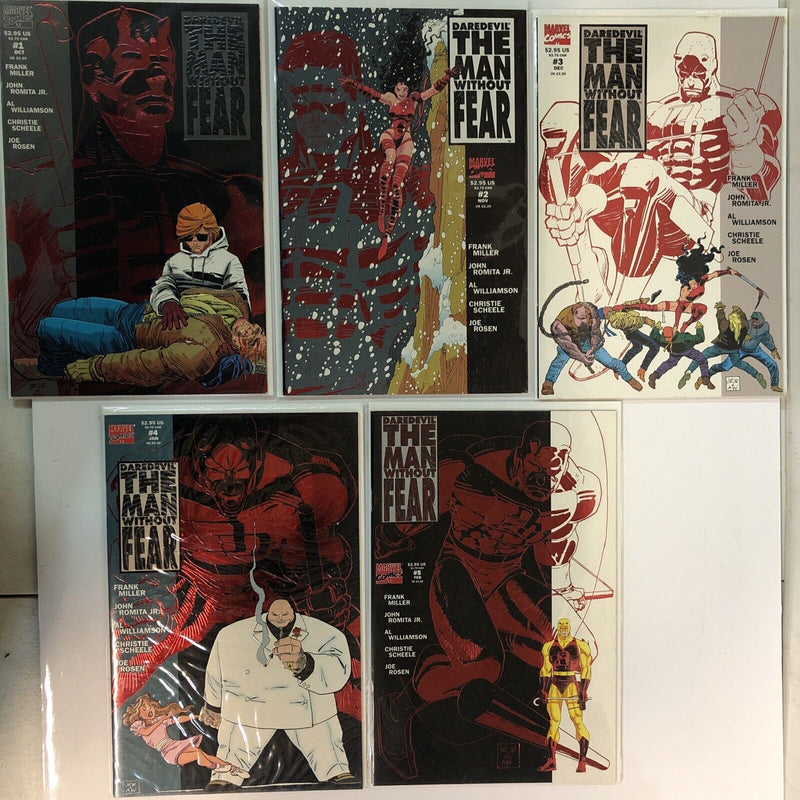 Daredevil The Man Without Fear (1993) Complete Set