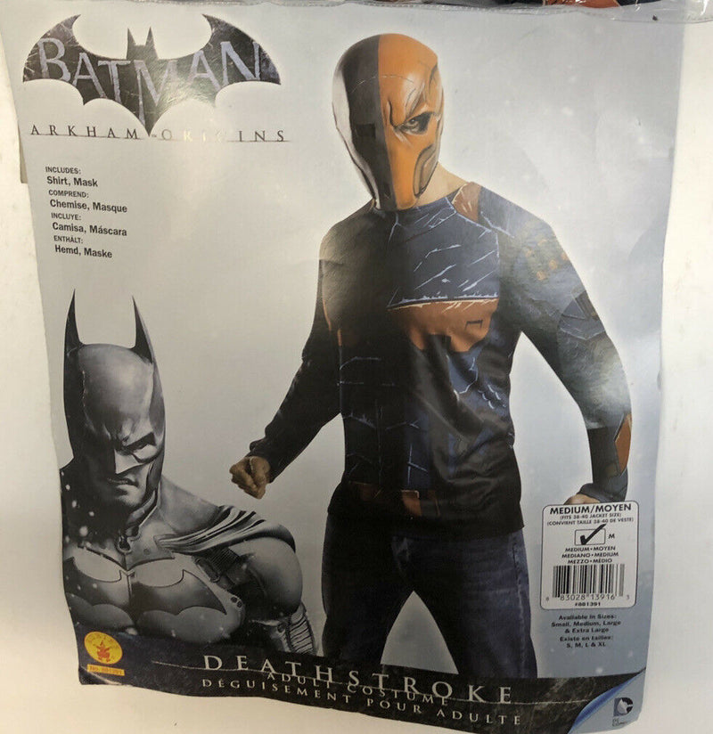 Deathstroke Batman Adult Men Costume Halloween Medium