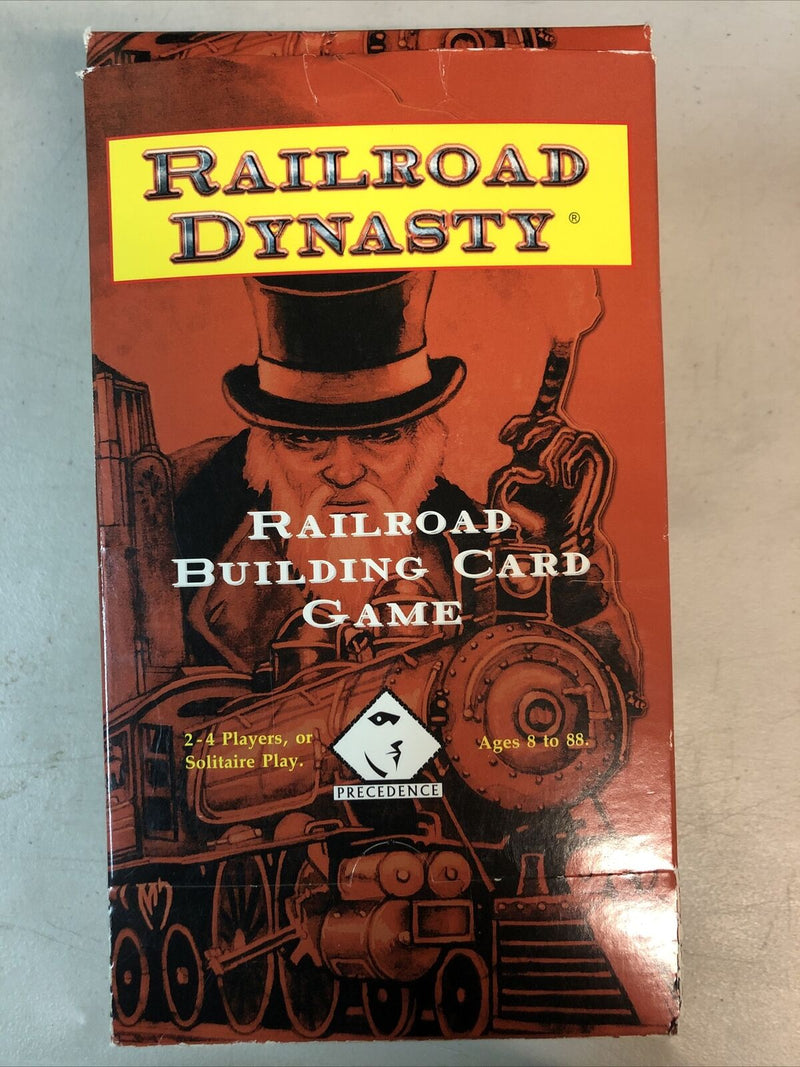 Railroad Dynasty Railroad Building Card Game (1997) Box of 10 Games (Missing 3)