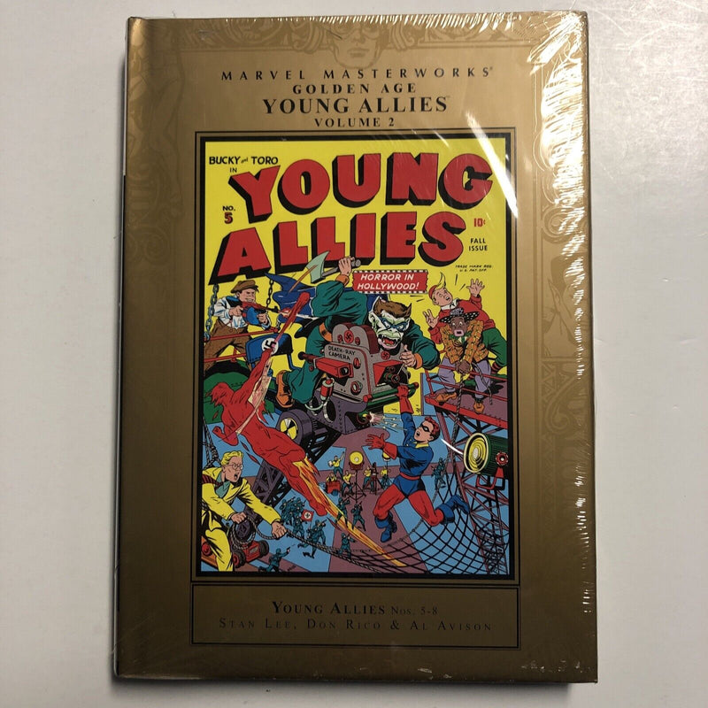 Golden Age Young Allies Vol.2 (2009) Marvel Masterwork TPB HC- New,Sealed