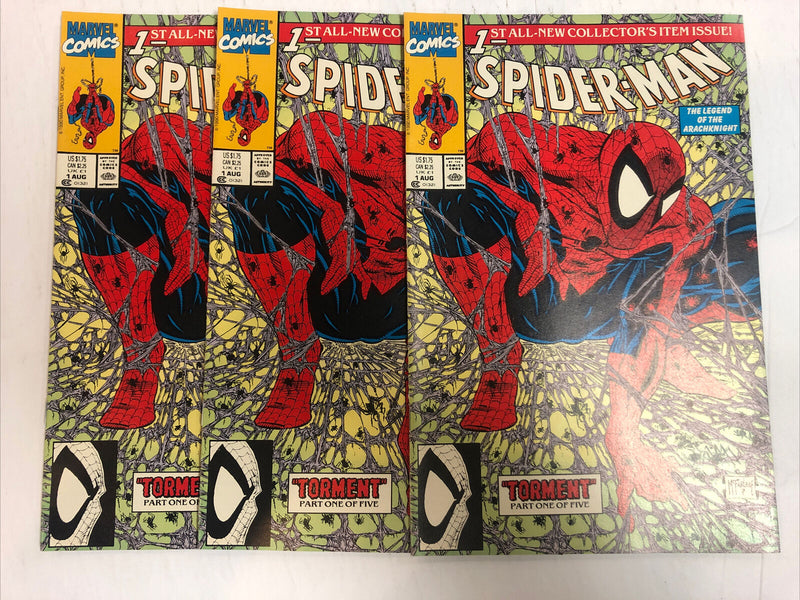 3 Copies Of Spider-Man (1990)(Green)