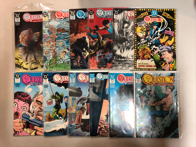The Question (1987) #1-16, 18-36, Annual #1 & 2 (VF/NM) Complete Run Set DC