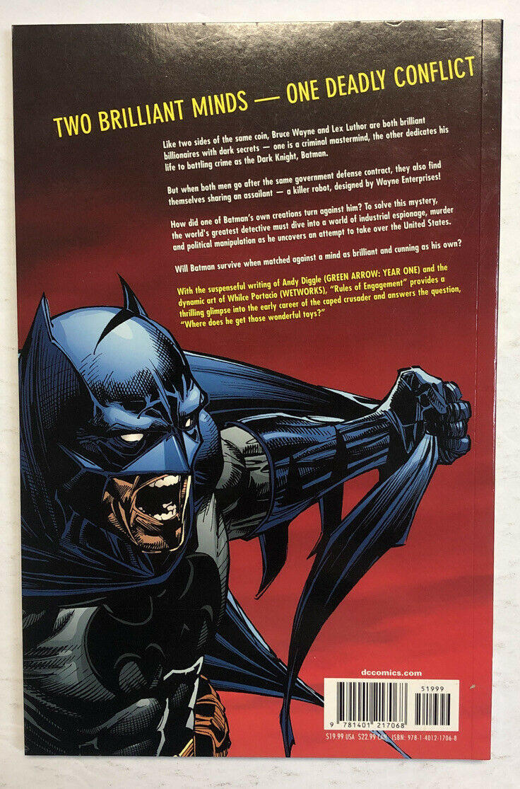Batman The Rules Of Engagement |TPB Paperback (NM)(2008) Andy Diggle
