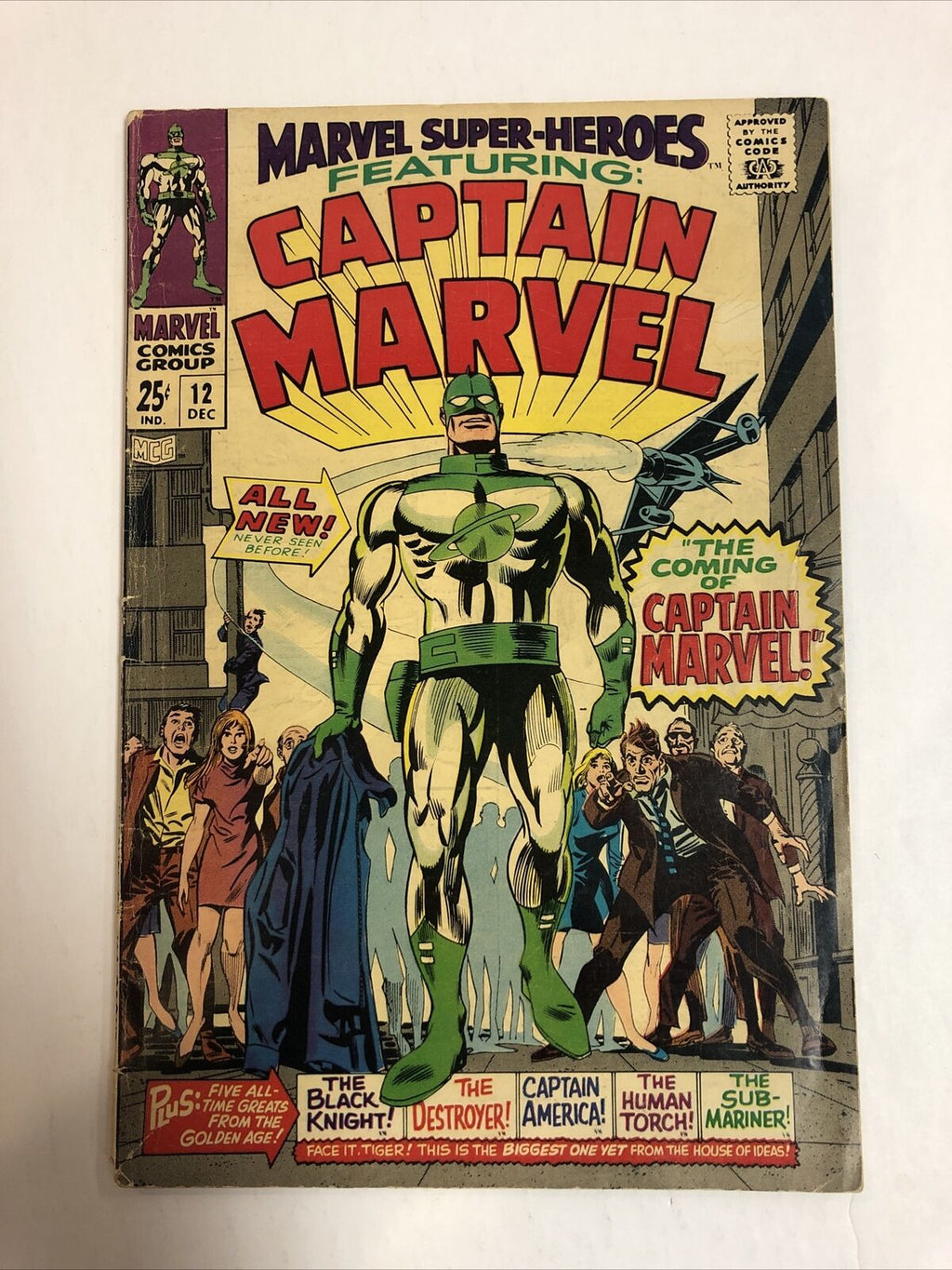 Marvel Super-Heroes (1967) # 12 (G/VG)
