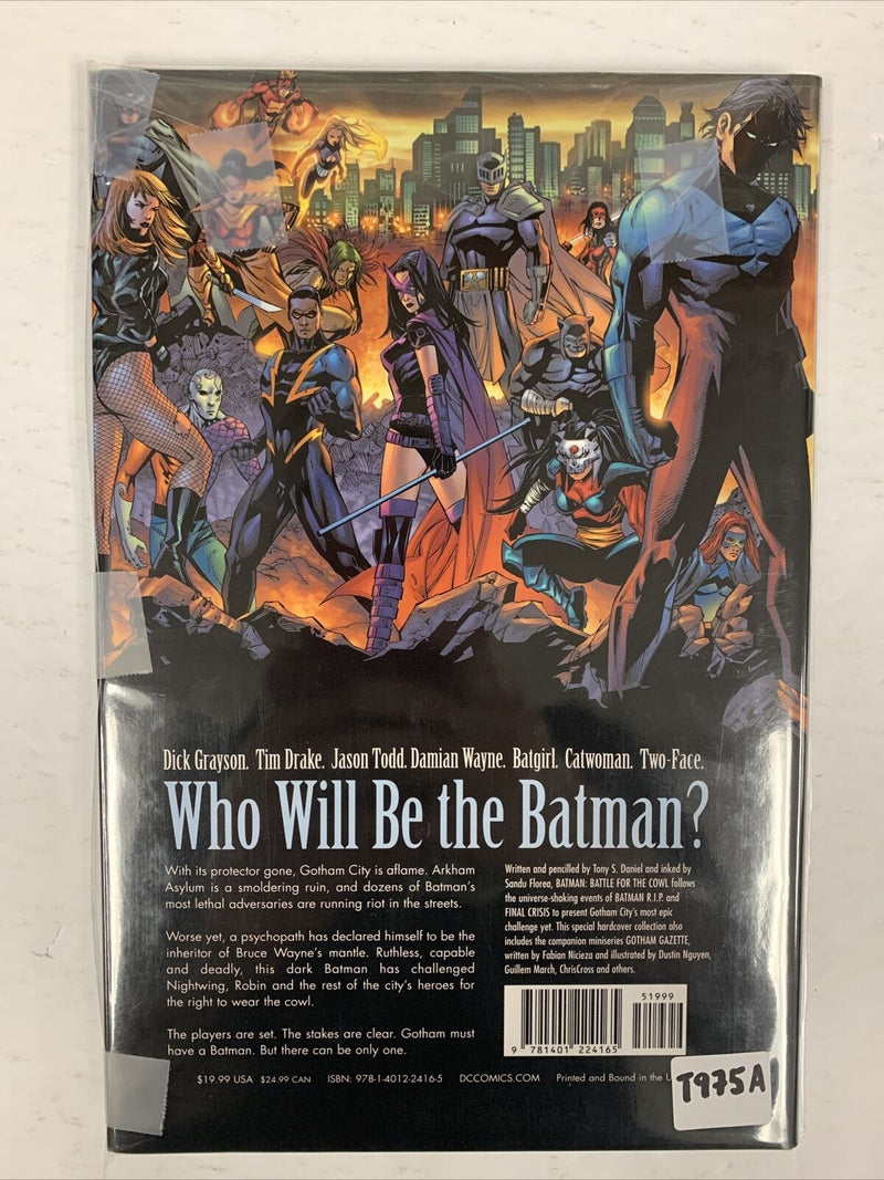 Batman: Battle For The Cowl HC Hardcover (2009) Tony S. Daniel