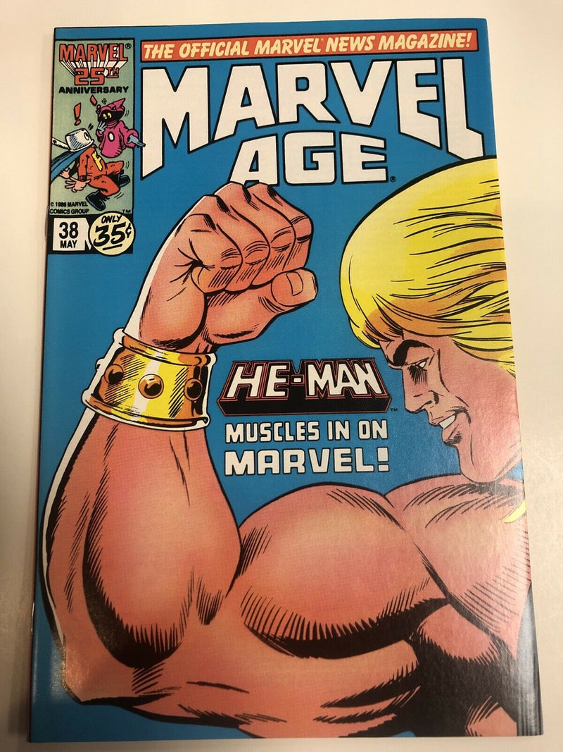 Marvel Age #38 (1986) (NM) Pre-dates Marvel's "Masters of the Universe" #1