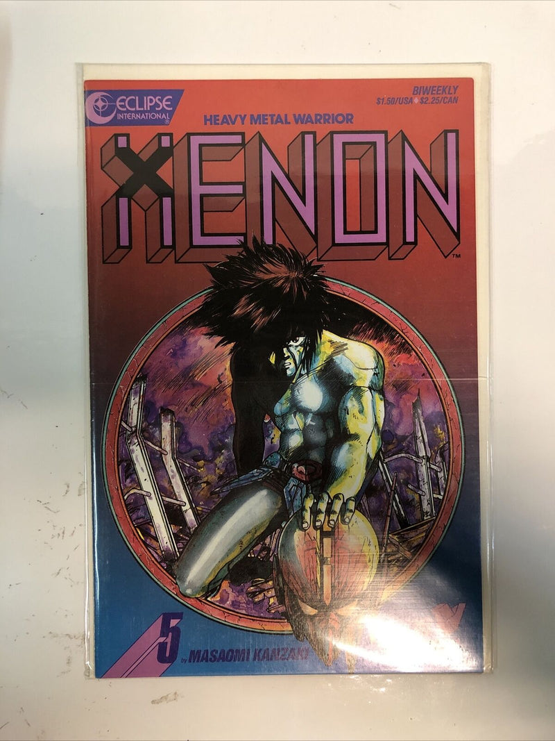 Heavy Metal Warrior Xenon (1987) Complete Set