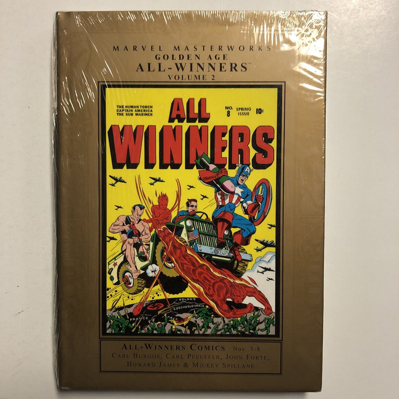 Golden Age All-Winners Vol.2 Marvel Masterworks (2006) HC -Brand New sealed