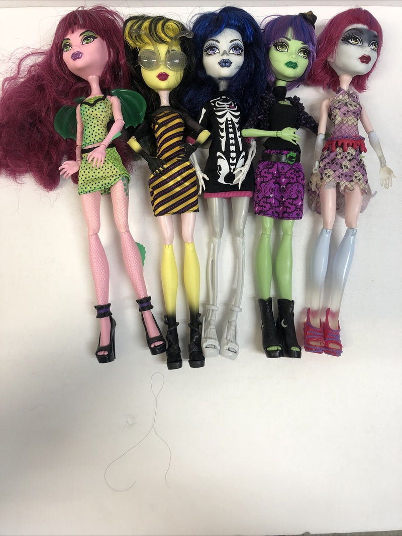 Monster High Cam1 Set + Accessories (5 Torsos) With Stands