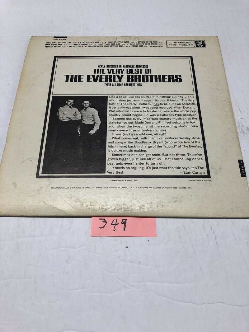 The Everly Brothers The Very Best Of... Vinyl  LP Album