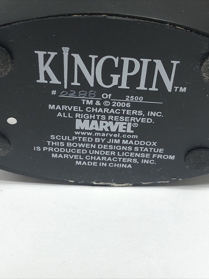 Kingpin Marvel Mini-Bust 6” Sculpted By Jim Maddox 2006