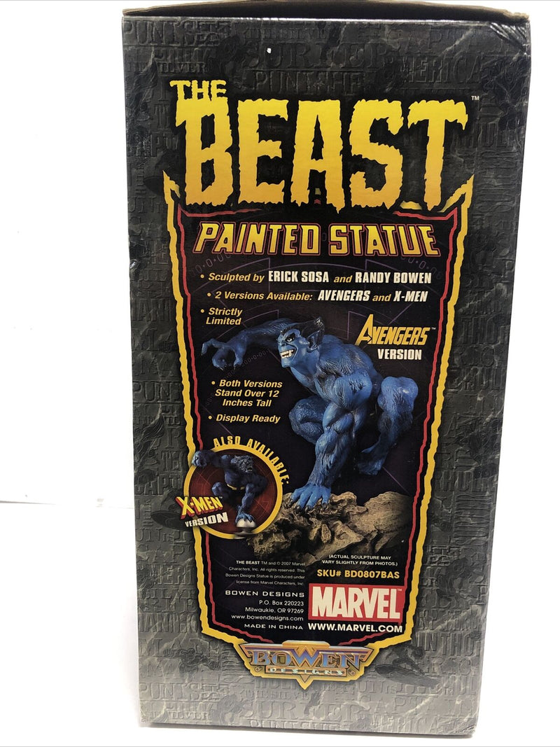 The Beast Painted Statue Avengers Version Sculpted By Erick Sosa 2007