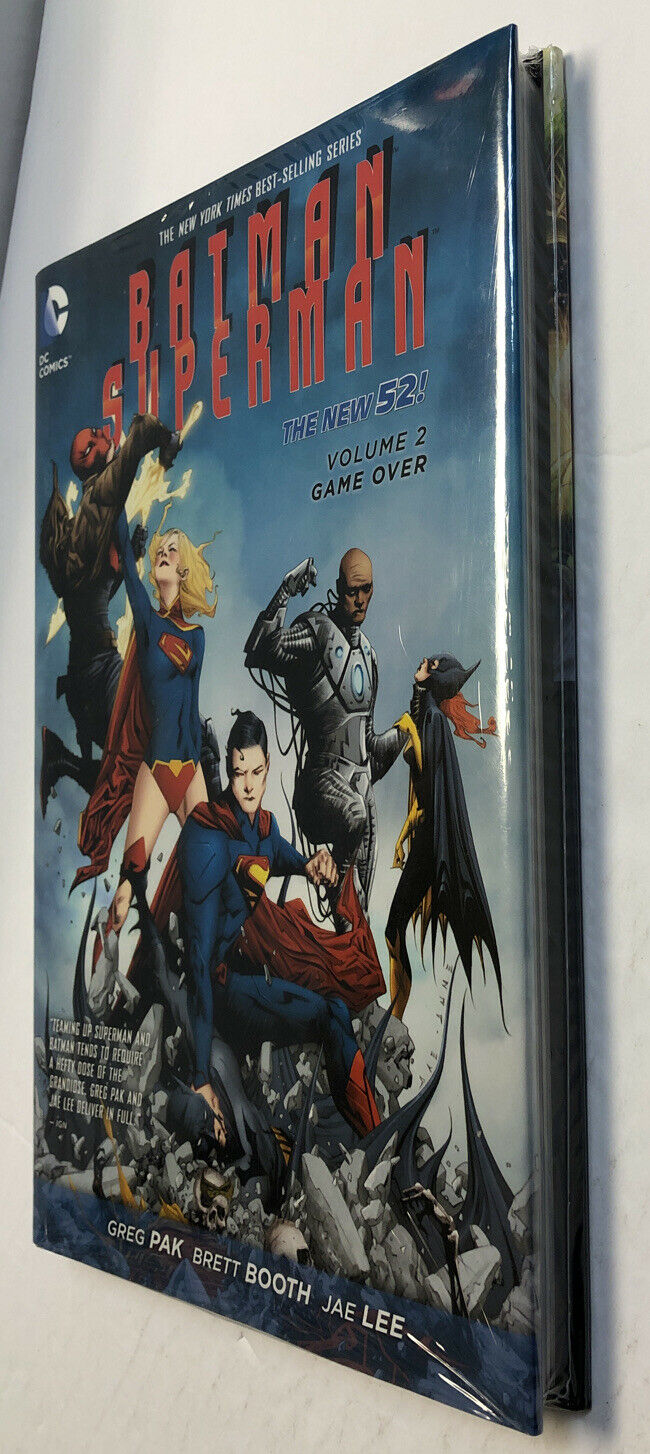 Batman/Superman Vol.2: Game Over | Hc Hardcover (NM)(2014) Greg Pak | Sealed