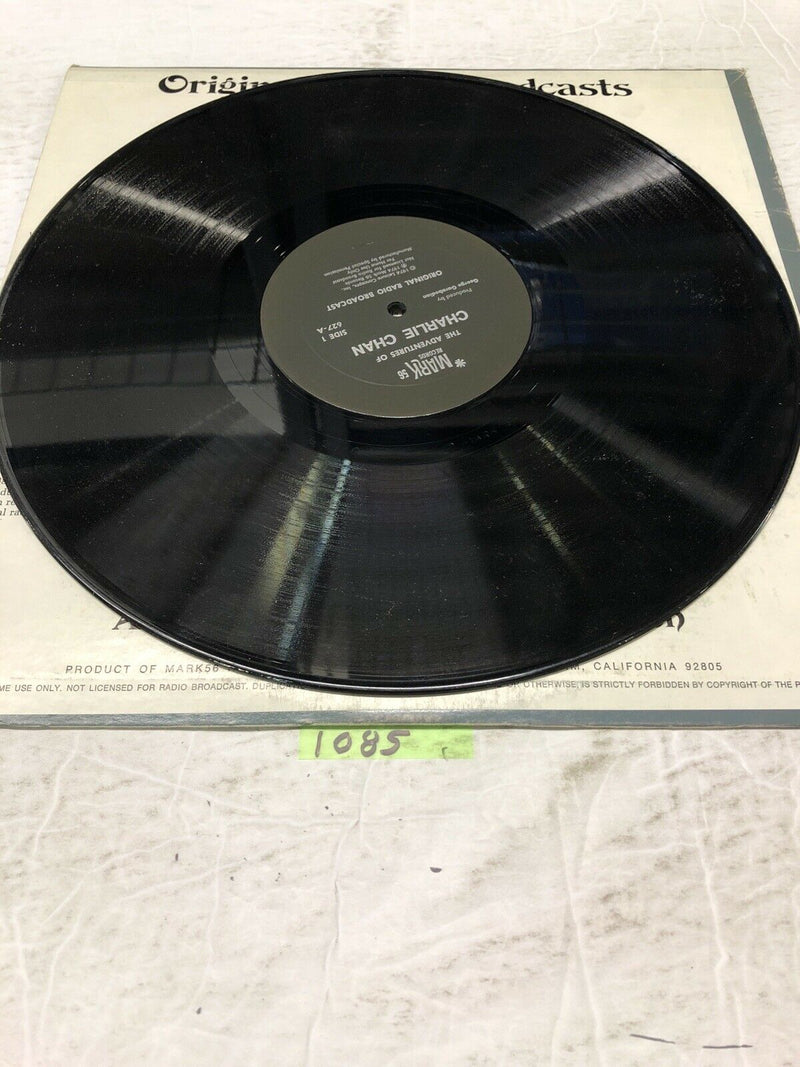 Charlie Chan Original Radio Broadcasts Vinyl  LP Album