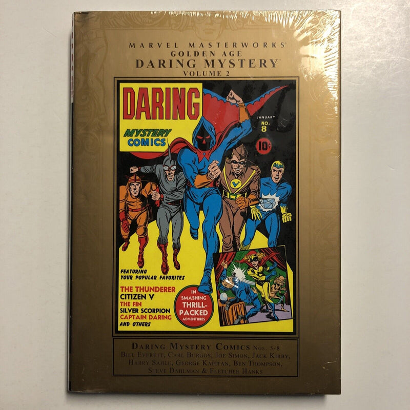 Golden Age Daring Mystery Vol.2 (2010) Marvel Masterworks|TPB Brand New sealed