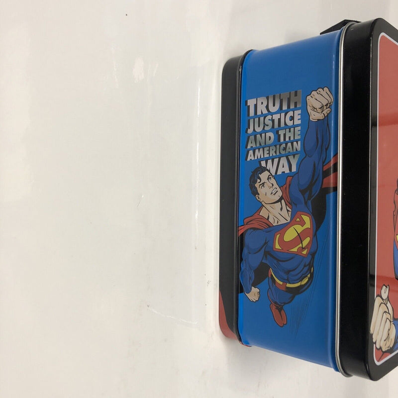 Superman Flying Tin Tote • Truth Justice And The American Way • • Vandor