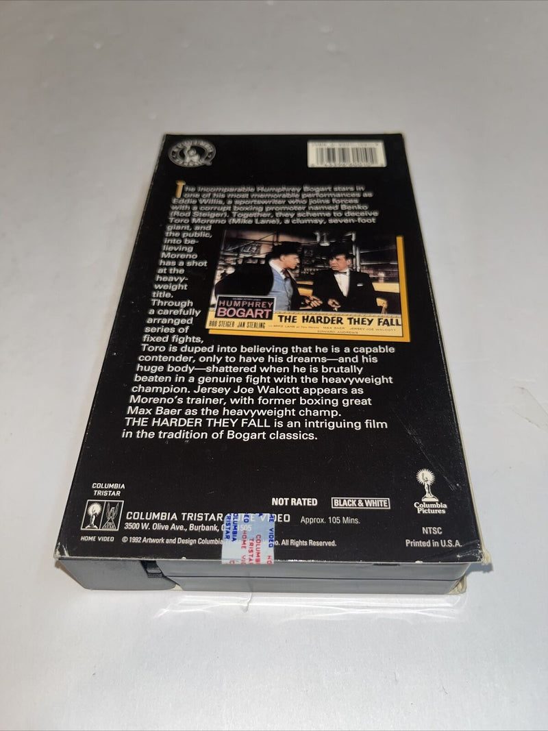 The Harder They Fall (VHS, 1992) Humphrey Bogart | Columbia