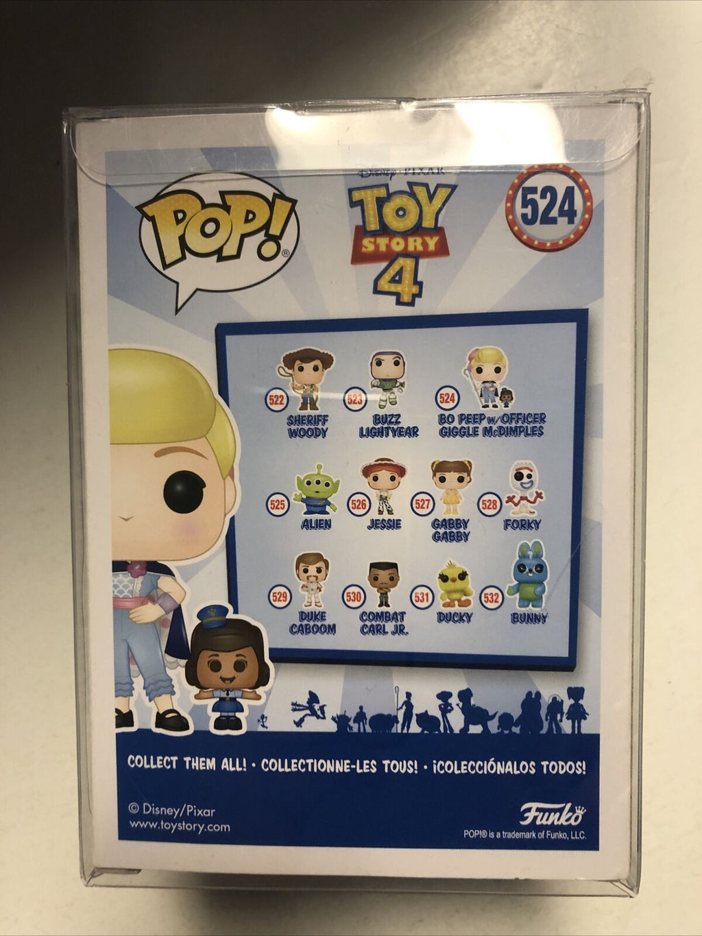Bo Peep with Officer Giggle McDimples #524 Funko Pop! Toy Story 4