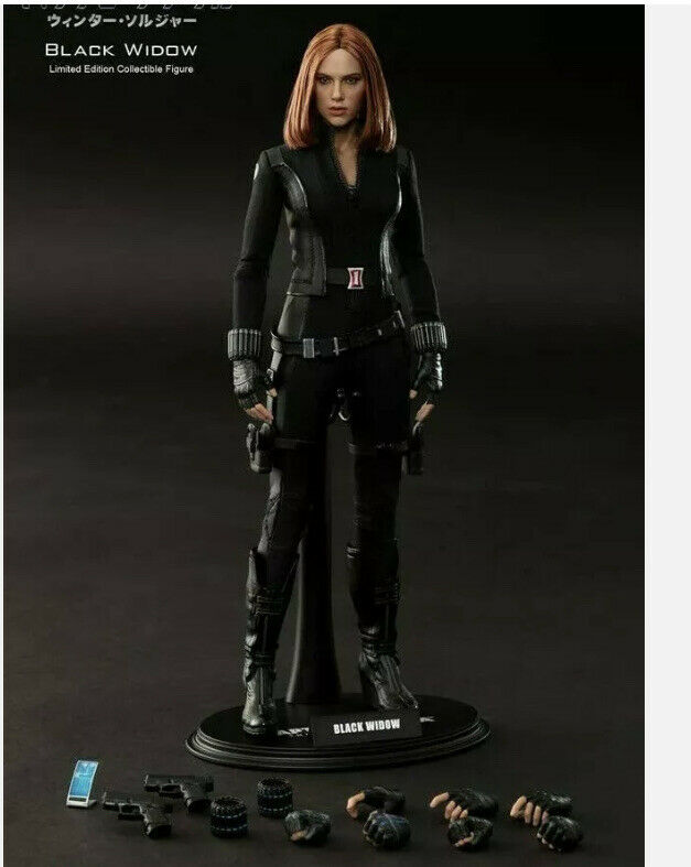Hot Toys Masterpiece Captain America Winter Soldier Black Widow 1/6 scale figure