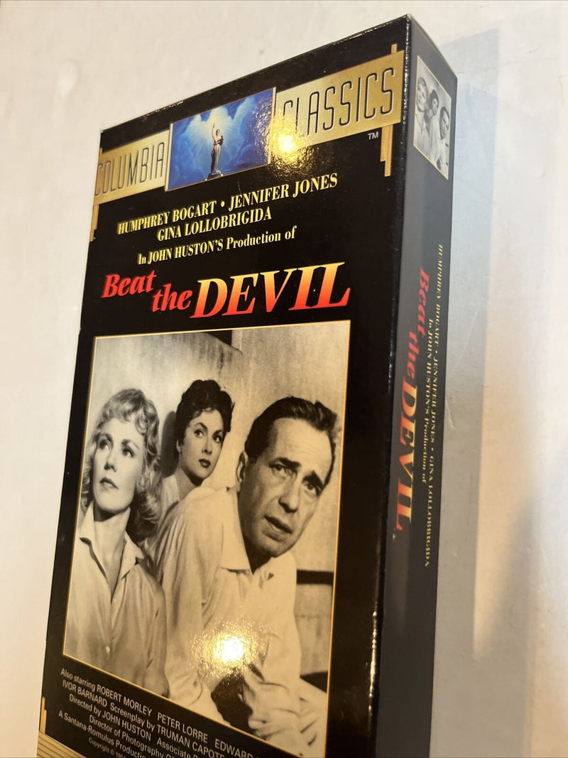Beat the Devil (VHS 1992) Humphrey Bogard • Jennifer Jones • Gina Lollobrigida